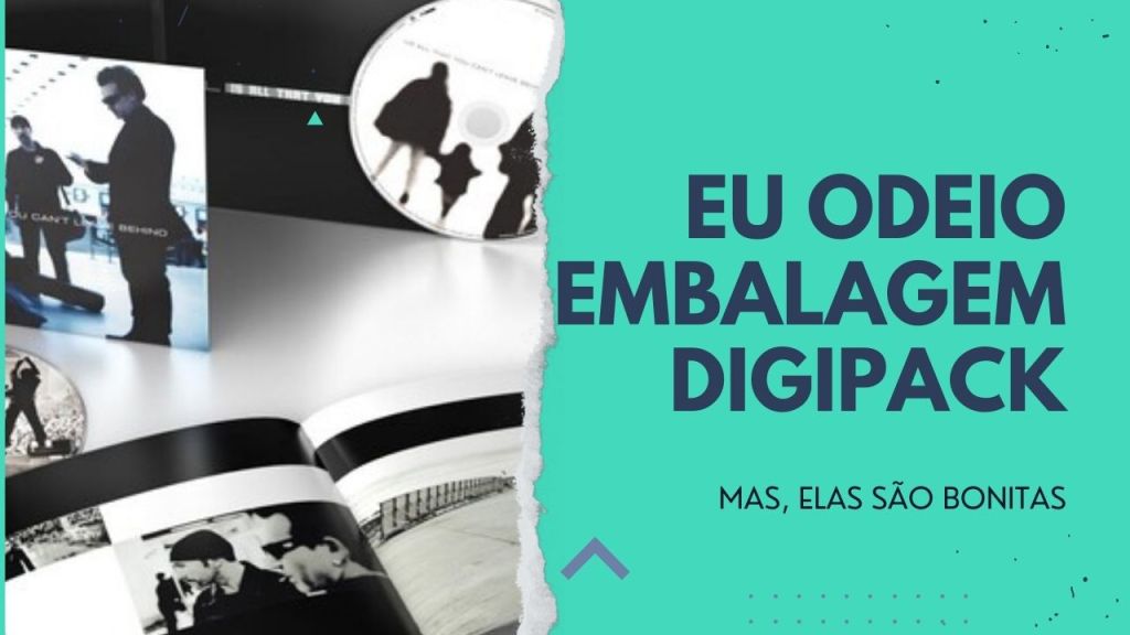 Eu odeio embalagem digipack – mas acho elas bonitas –&nbsp;VÍDEO