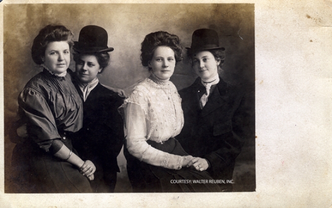 Fotos de casais do mesmo sexo do início do século&nbsp;XX