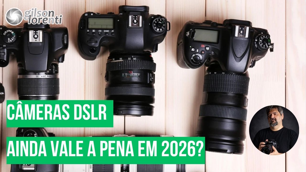 Vale a pena ter uma câmera DSLR em 2026 [PODCAST]