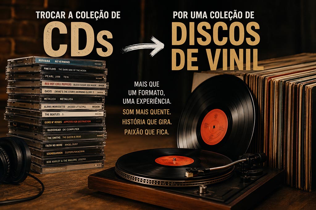 Vale a pena sair do CD e começar uma coleção de Vinil?